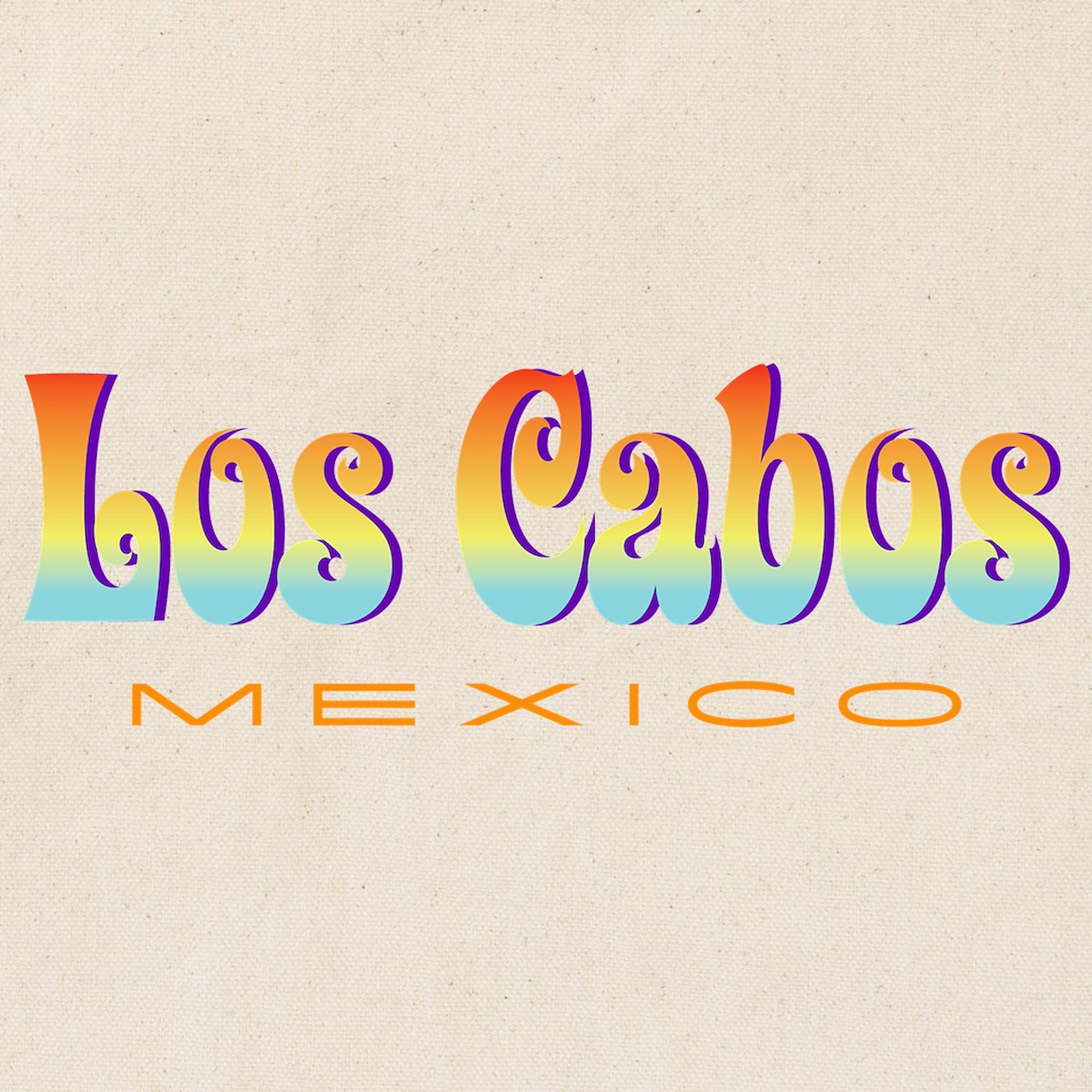 Los Cabos Canvas Tote Bag - Natural Reusable Beach & Shopping Tote - Eco-Friendly Grocery Bag for Beach Trips, Market Runs & Daily Use