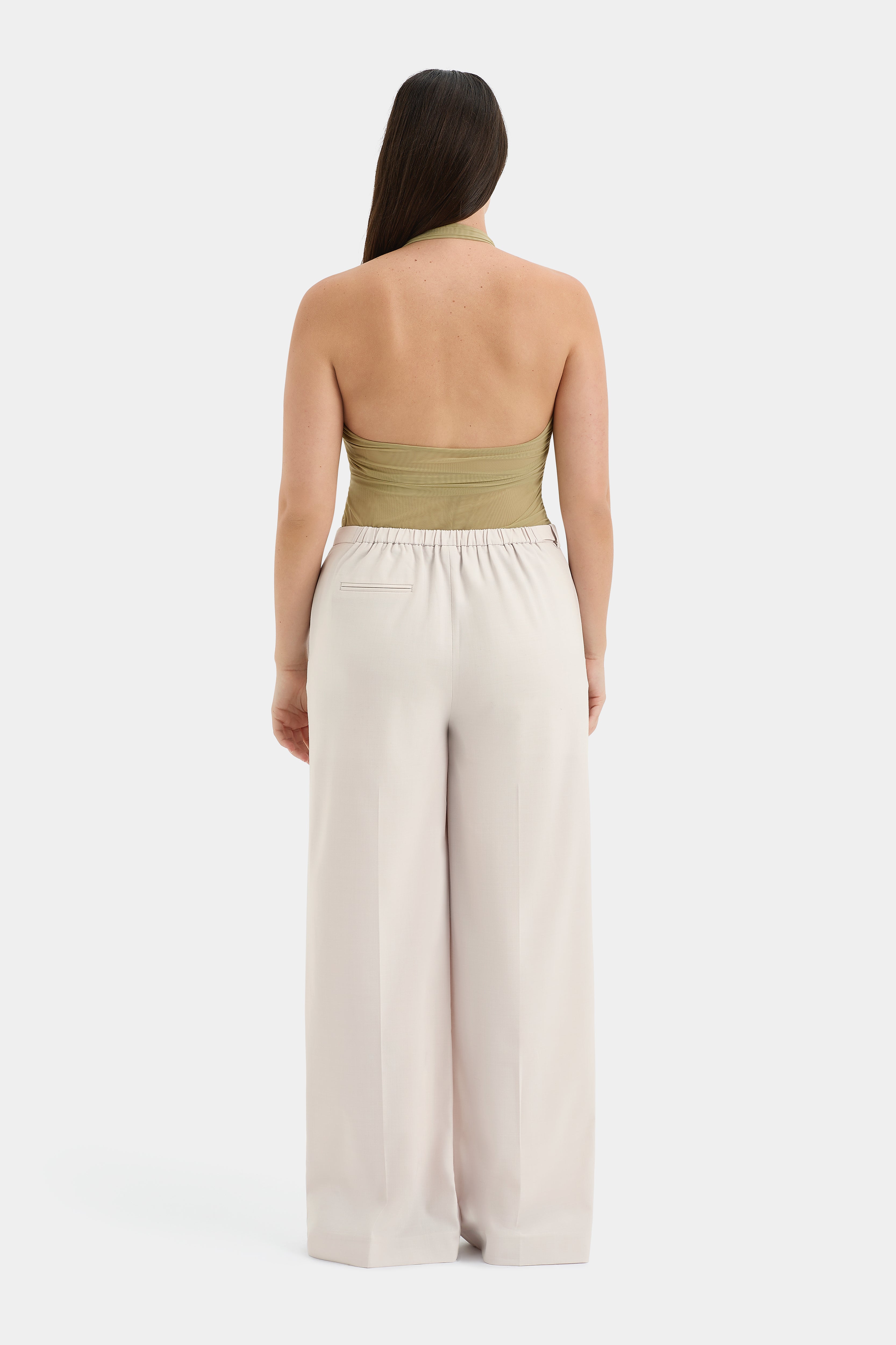 Laredo Light Ecru Pants for Women - Comfortable Casual Trousers for Everyday Wear, Office & Travel