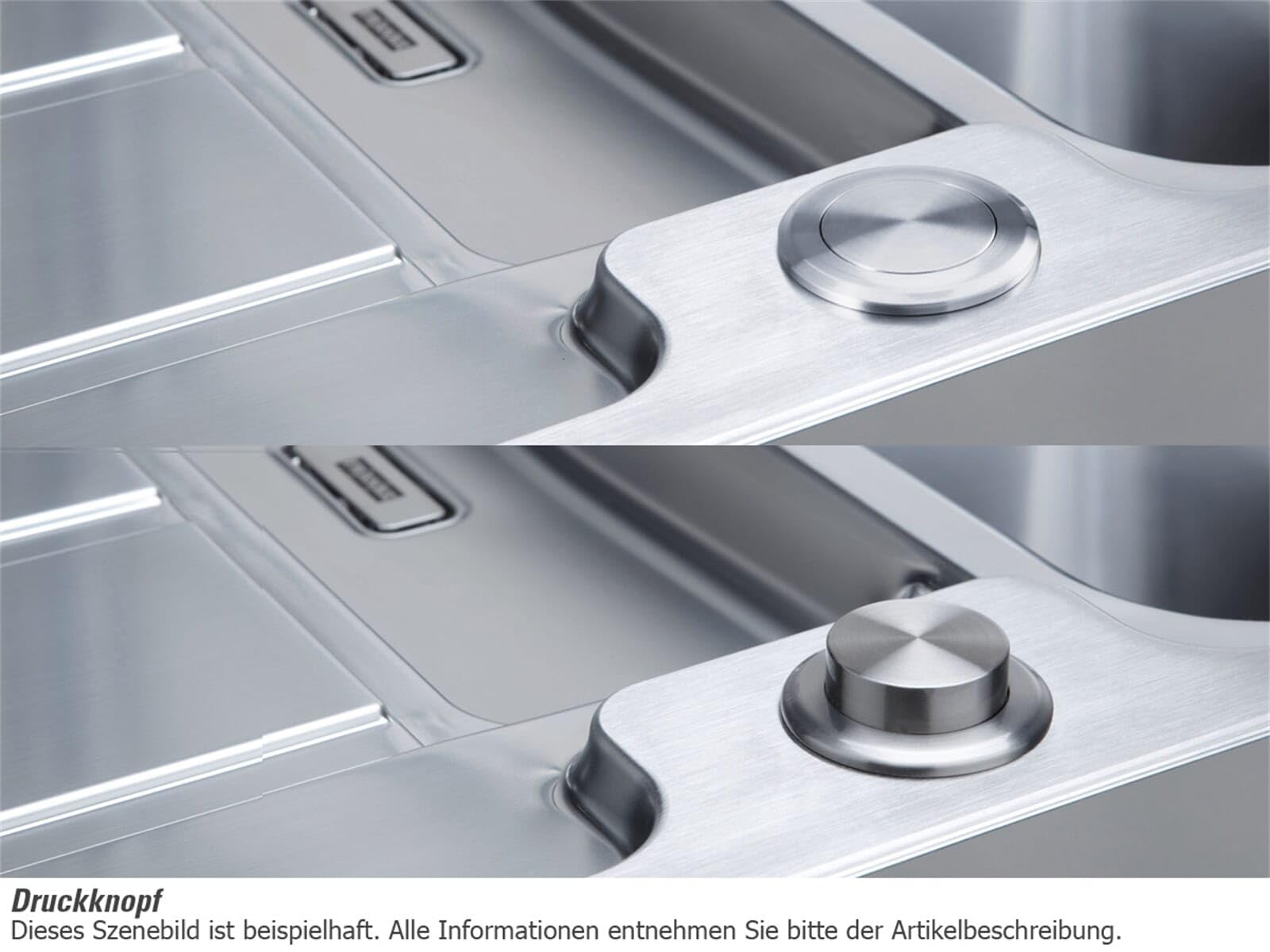 FRANKE BOX BXX 110-50 Stainless Steel Sink 10053 - Premium Kitchen Sink for Modern Homes & Restaurants