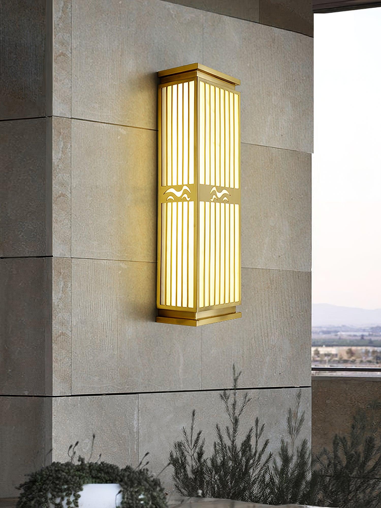 Doots Outdoor Wall Light - Waterproof LED Exterior Sconce for Porch, Patio, Garden - Perfect for Home Security & Landscape Lighting