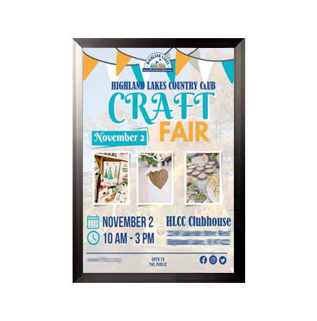 16x24 Poster Frame - Carbon Steel SwingFrame Display for Wall Art, Photos & Posters - Perfect for Home, Office & Gallery Decor