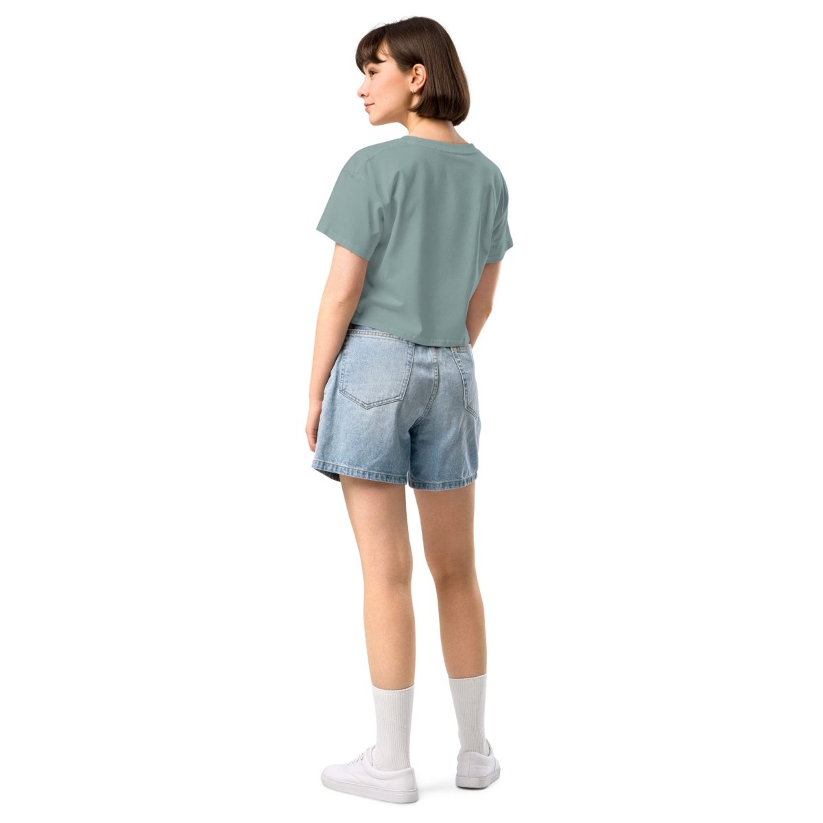 BE GRATEFUL TODAY - Cropped Gratitude T-Shirt for Women | Positive Affirmation Top | Casual Streetwear & Yoga Outfit