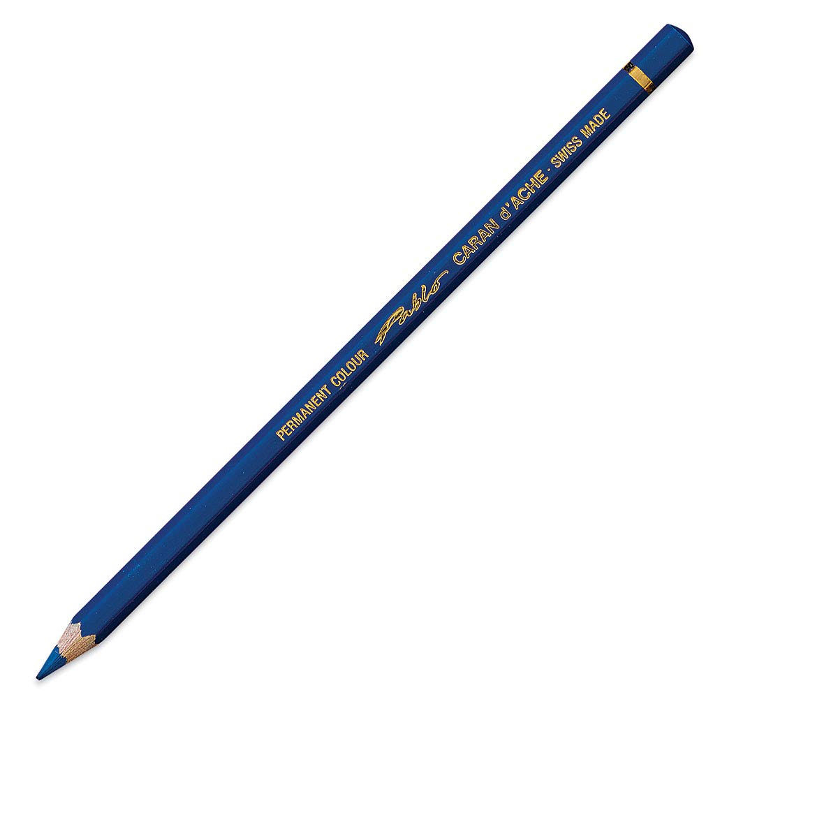 Caran d'Ache Pablo Professional Colored Pencil - Marine Blue (666.169) | Artist Drawing Supplies for Sketching, Coloring & Illustration | Perfect for Art Projects, Adult Coloring Books & Professional Artwork
