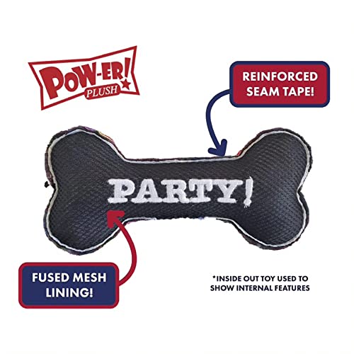 Huxley & Kent Chocolate Strawberry Large Squeaky Dog Toy - Funny Valentine's Day Gift for Dogs with Power Plush & Squeaker | Durable, Interactive Play Toy for Medium to Large Dogs | Perfect for Playtime, Training & Special Occasions