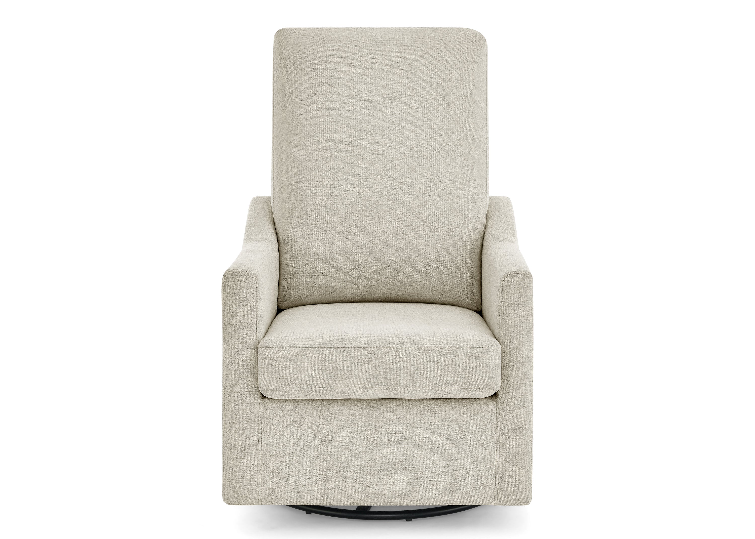Andie Nursery Glider Swivel Chair - Soft LiveSmart Stain-Resistant Fabric - Perfect for Breastfeeding, Rocking Baby to Sleep & Nursery Decor