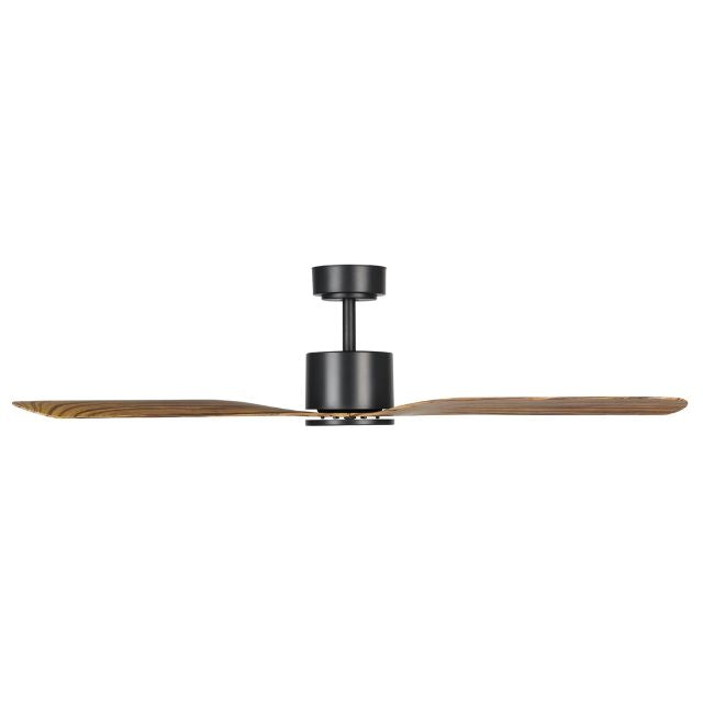 Eglo Iluka 52 Inch DC Ceiling Fan with Remote Control - Black Wood Blades - Energy Efficient Quiet Motor - Perfect for Living Room, Bedroom or Outdoor Patio
