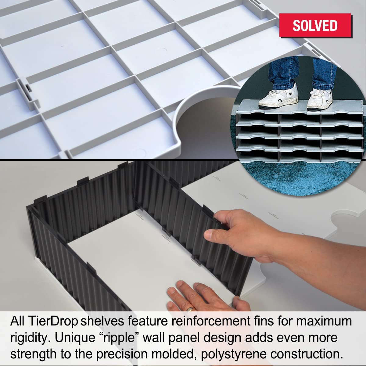 Ultimate Office TierDrop™ Desktop Organizer - 8 Compartment High Capacity Forms Sorter with Expandable Add-On Tiers | Lifetime Guarantee | Perfect for Home Office, School & Workplace Organization
