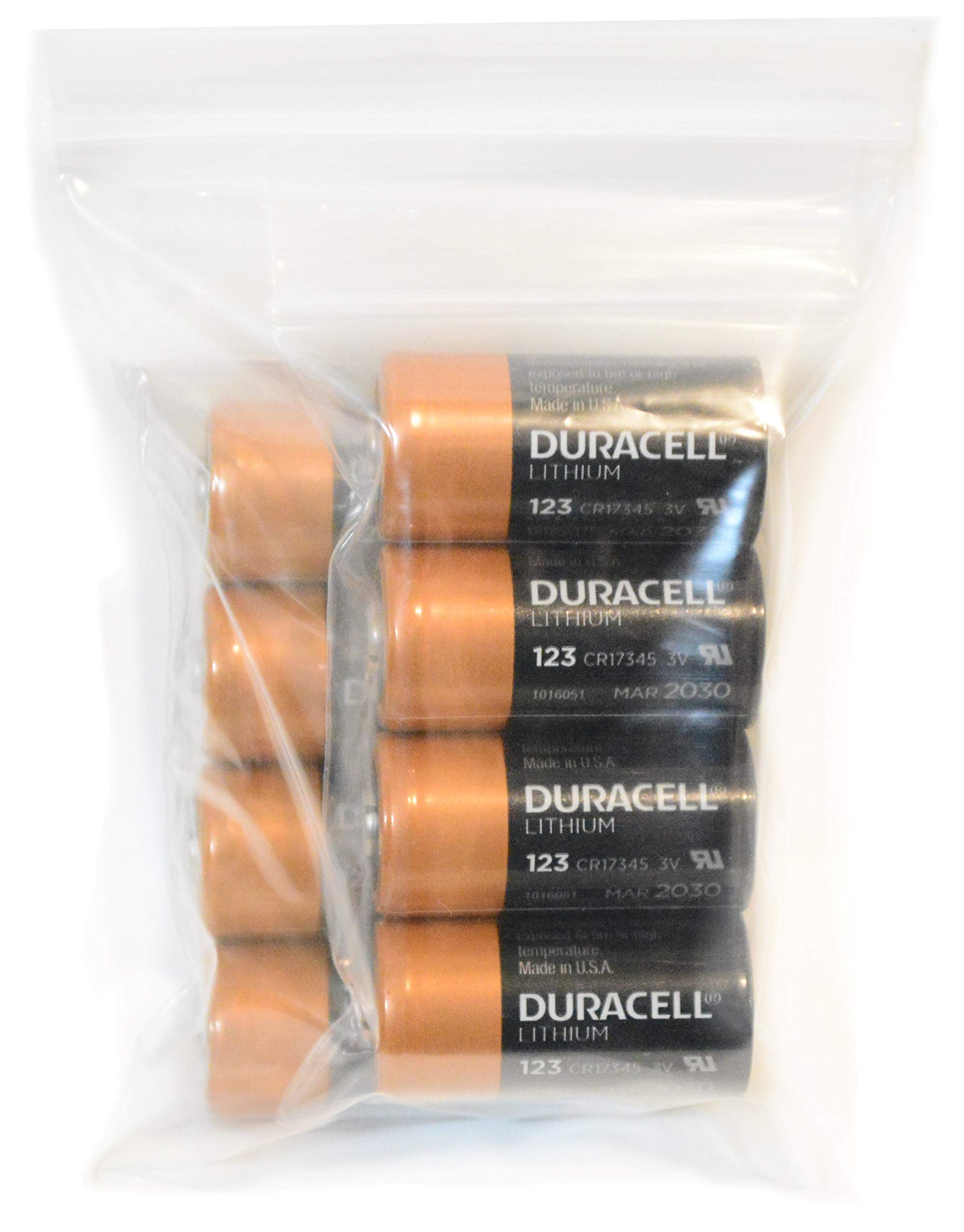 Duracell Ultra Lithium CR123A 8-Pack - Long-Lasting Lithium Batteries for Flashlights, Cameras & Emergency Kits - High-Performance 3V Photo Lithium Batteries