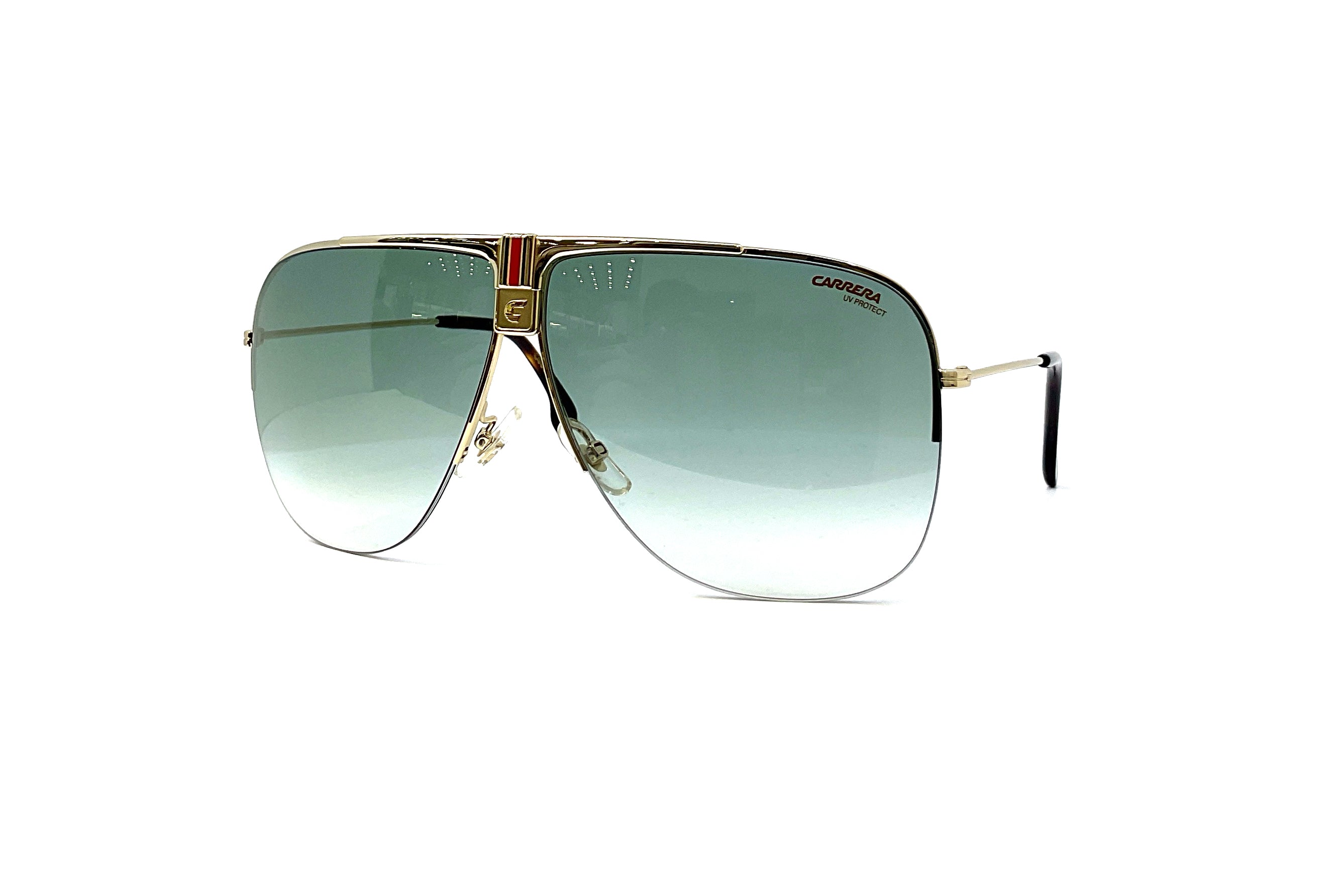 Carrera 1013/S Gold Sunglasses for Men & Women - Polarized UV Protection - Fashionable Aviator Style for Driving, Travel & Outdoor Activities