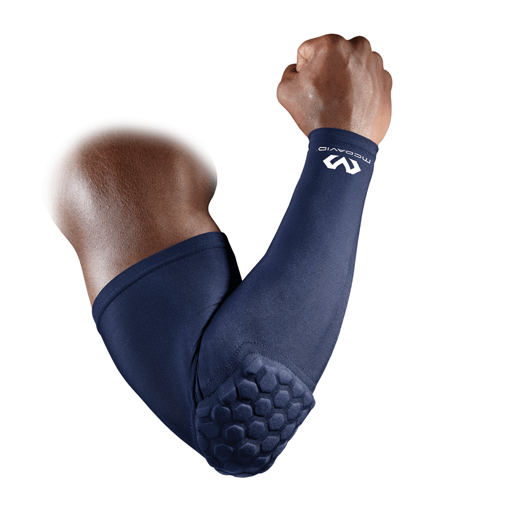 HEX® Compression Arm Sleeve for Basketball, Running & Sports - Single Arm Support for Muscle Recovery & Performance - Perfect for Athletes & Gym Workouts