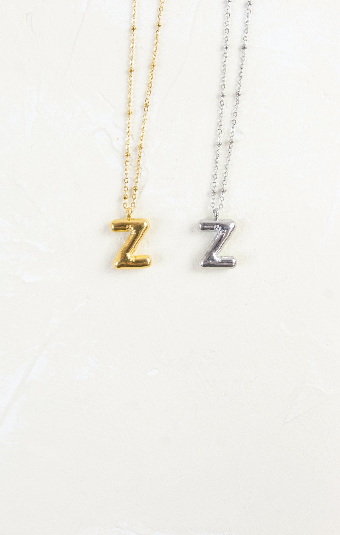 Ivy Cloud Letter Necklace - Personalized Initial Pendant Jewelry for Women - Perfect Gift for Birthday, Anniversary & Valentine's Day
