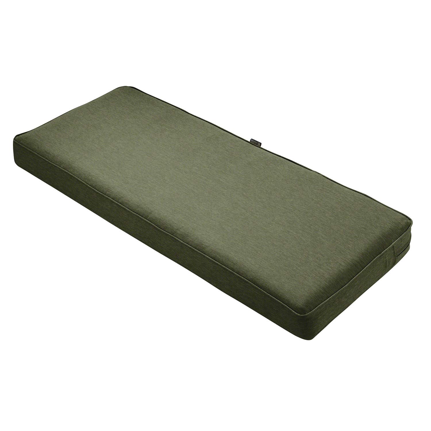 Classic Accessories Montlake Patio Furniture Cushion 59x18x3 Inch Thick Heather Fern - Perfect for Outdoor Lounge Chairs and Garden Benches