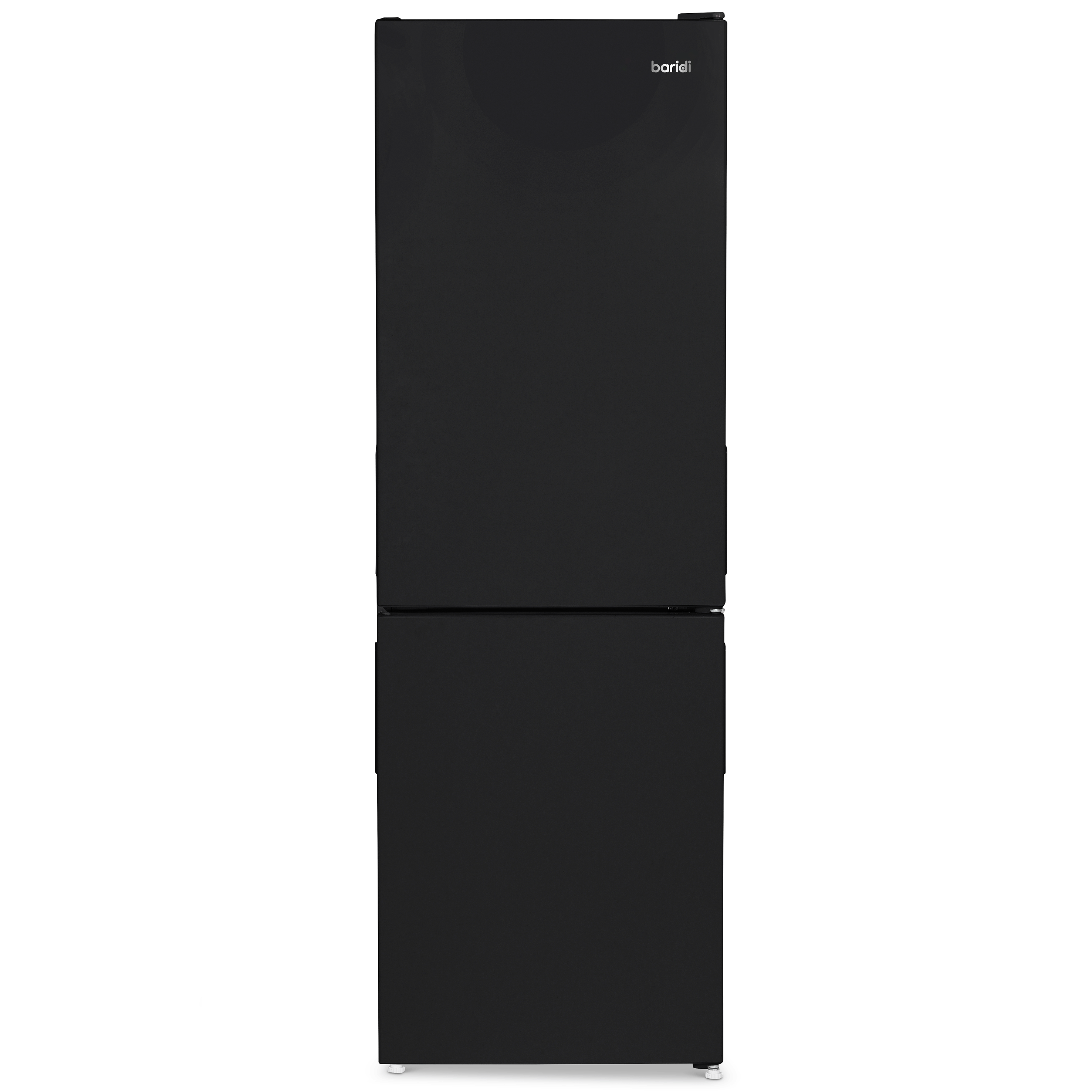 Baridi 47cm 70/30 Fridge Freezer - 157L Capacity, Low Frost Technology, 4 Star Energy Rating, Black (DH253) - Perfect for Small Apartments, Dorms & Office Break Rooms