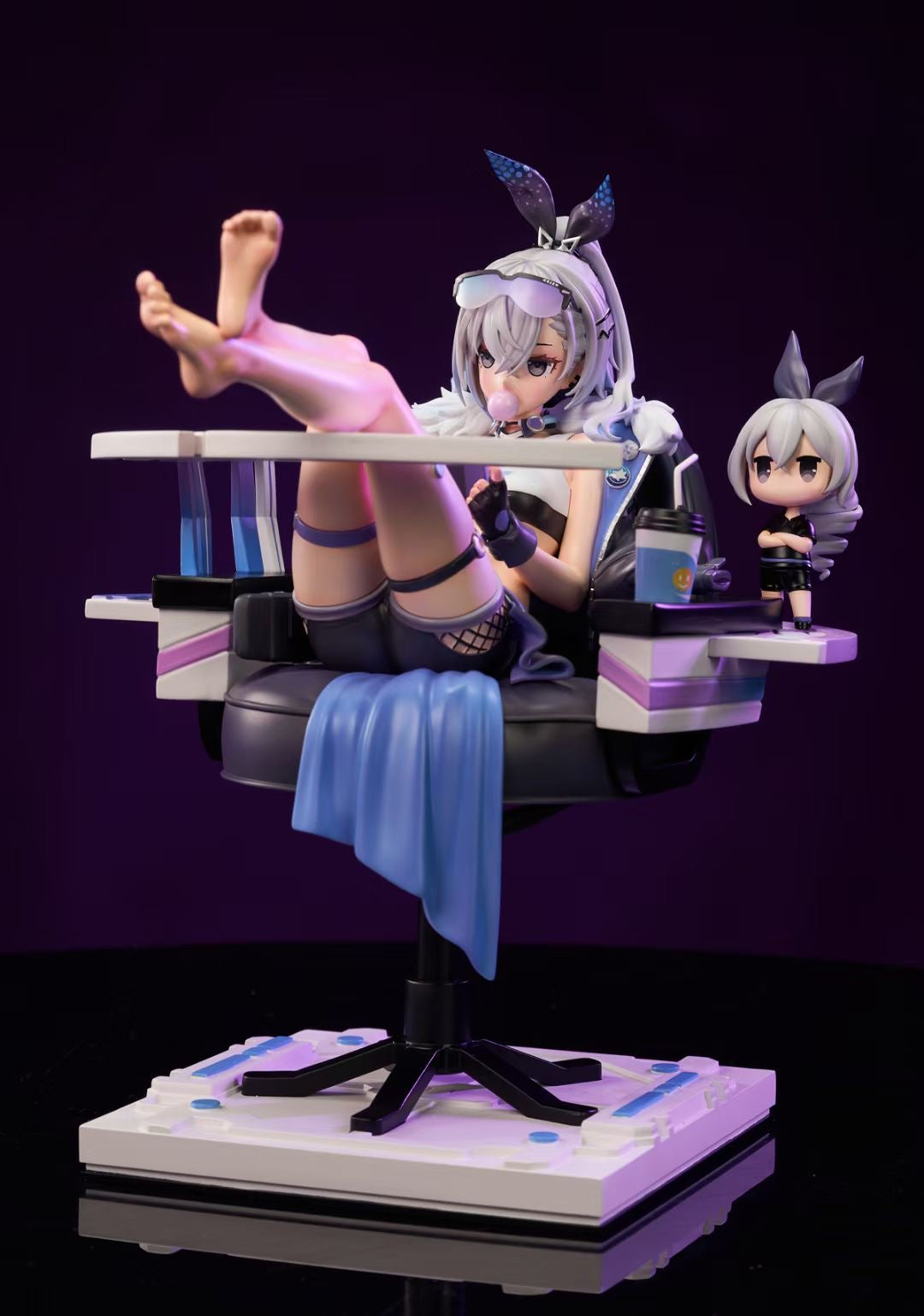 Honkai: Star Rail Silver Wolf Figure - Mi Yin Studio Collectible Anime Character Statue for Gaming & Display | Perfect for Anime Fans, Cosplay Props, and Home Decor