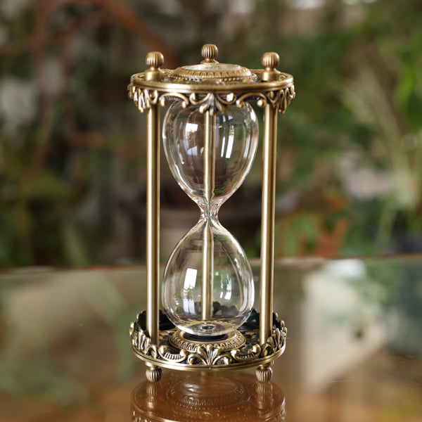 Glass Inlay Fillable Hourglass Kit - DIY Sand Timer Craft for Home Decor, Wedding Favors & Meditation - Perfect for Gift Giving, Office Desk & Stress Relief