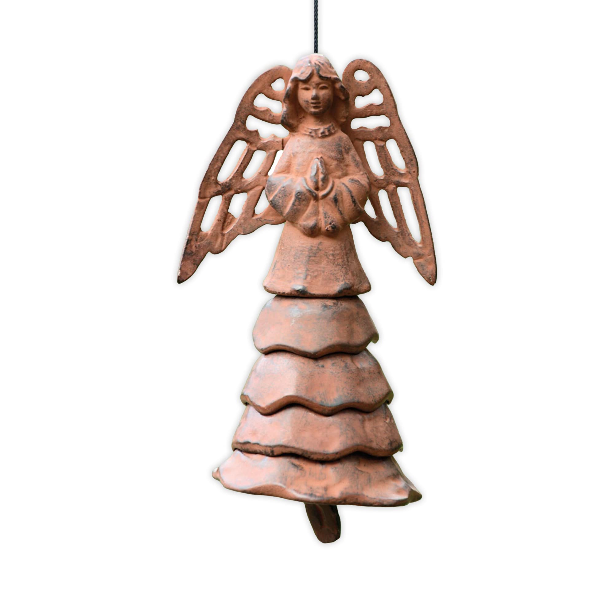SPI Home 50472 Angel Wind Chime - Outdoor Garden Decor, Patio & Porch Wind Chimes with Soothing Sounds for Relaxation, Meditation & Backyard Decorations