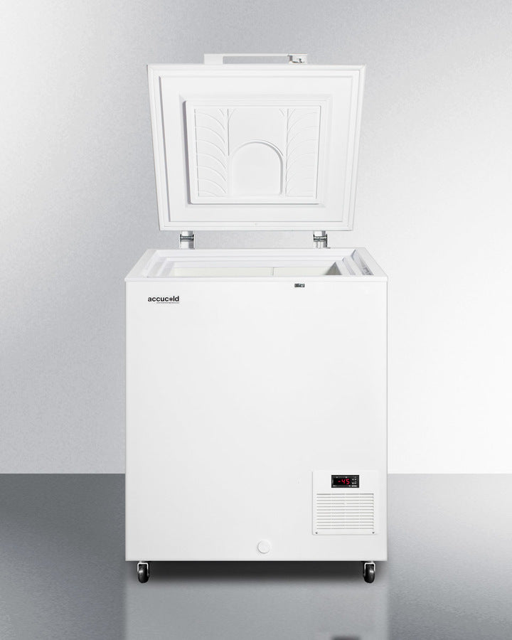 Accucold 4.8 Cu.Ft. Energy Efficient Chest Freezer with Adjustable Temperature - Perfect for Home, Garage, or Basement Storage - EL11LT