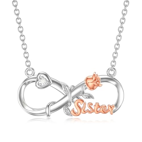 Infinity Sister Necklace