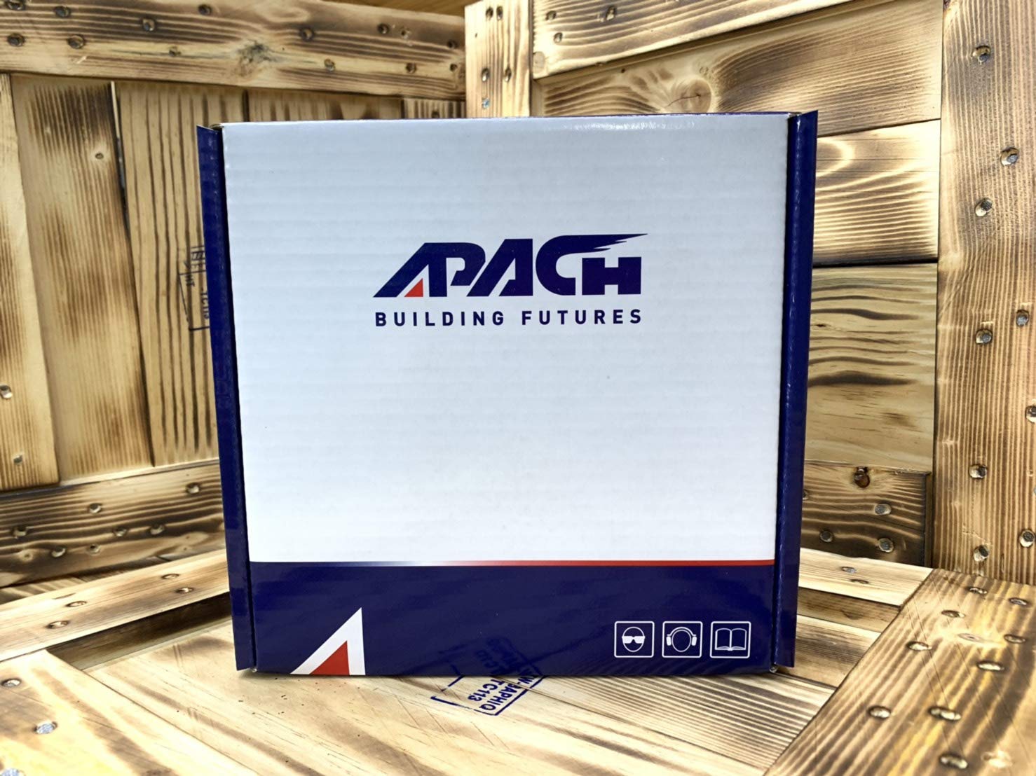 Apach Composite Air Impact Wrench 1/2-Inch - Twin Hammer High Torque Lightweight Tool (AW095A) - Perfect for Automotive Repair, Tire Changes & Heavy-Duty Mechanical Work