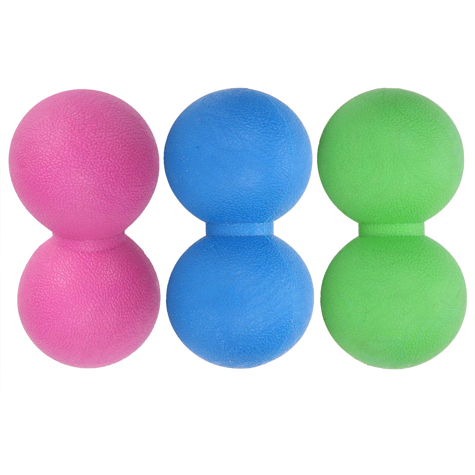 Peanut Massage Ball for Deep Tissue & Muscle Relief - Portable Massage Tool for Back, Neck, Feet & Body - Perfect for Athletes, Yoga & Post-Workout Recovery