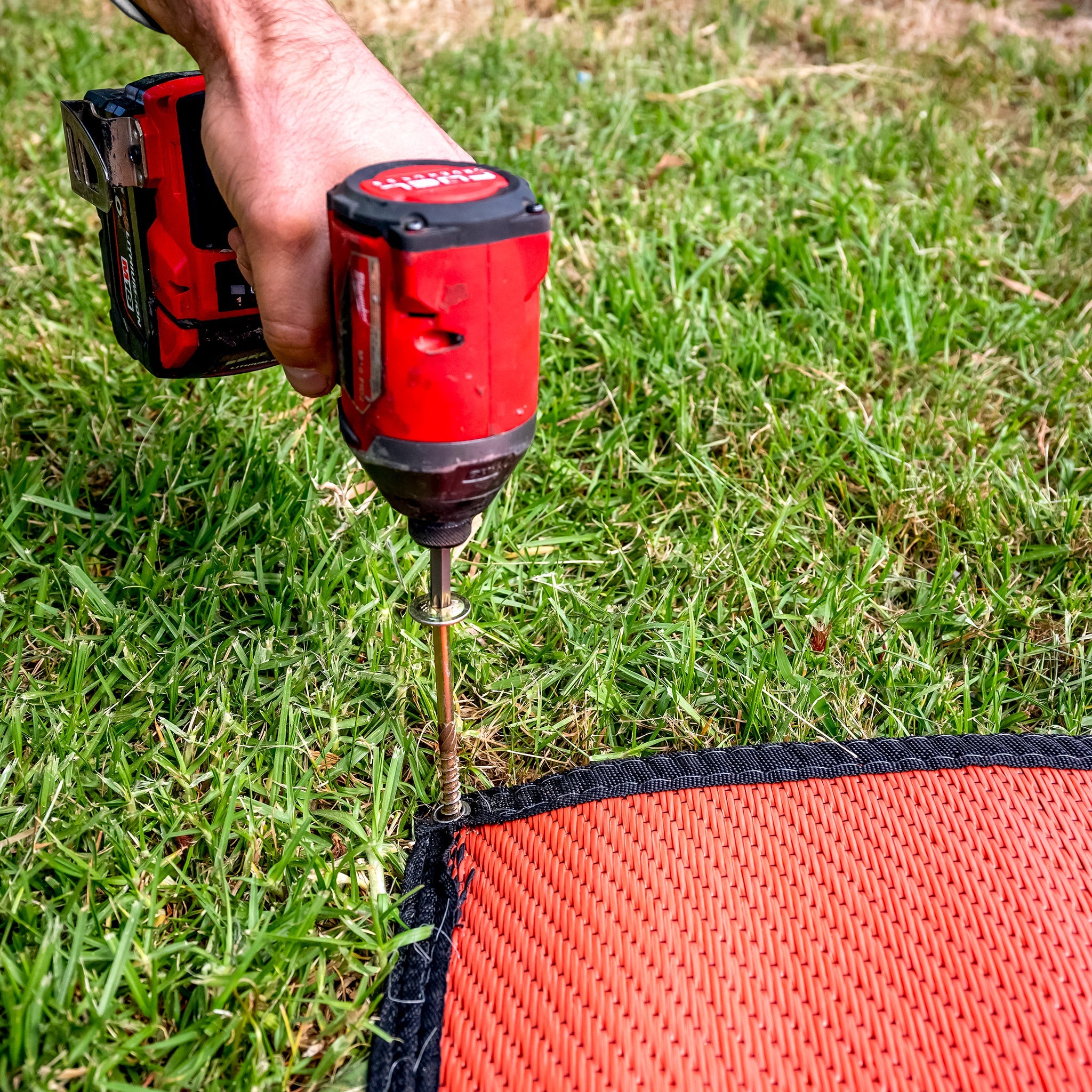 Outdoor Mat with Country Charm - Waterproof & Durable for Patio, Deck, Garden & Front Door Decor