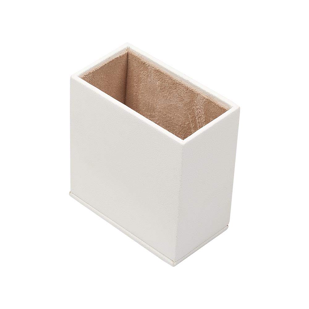 Premium Leather Desk Organizer Set - 10-Piece Bonded Leather Document Tray & Office Accessories for Desk Organization - Elegant White Desk Supplies for Home & Office Workspace - Perfect for Files, Stationery & Office Decor