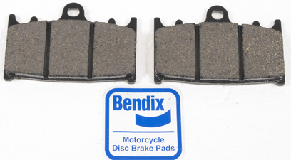 Bendix Premium Motorcycle Brake Pads - High Performance Braking for Harley, Honda, Yamaha & More - Perfect for Street, Touring & Off-Road Riding