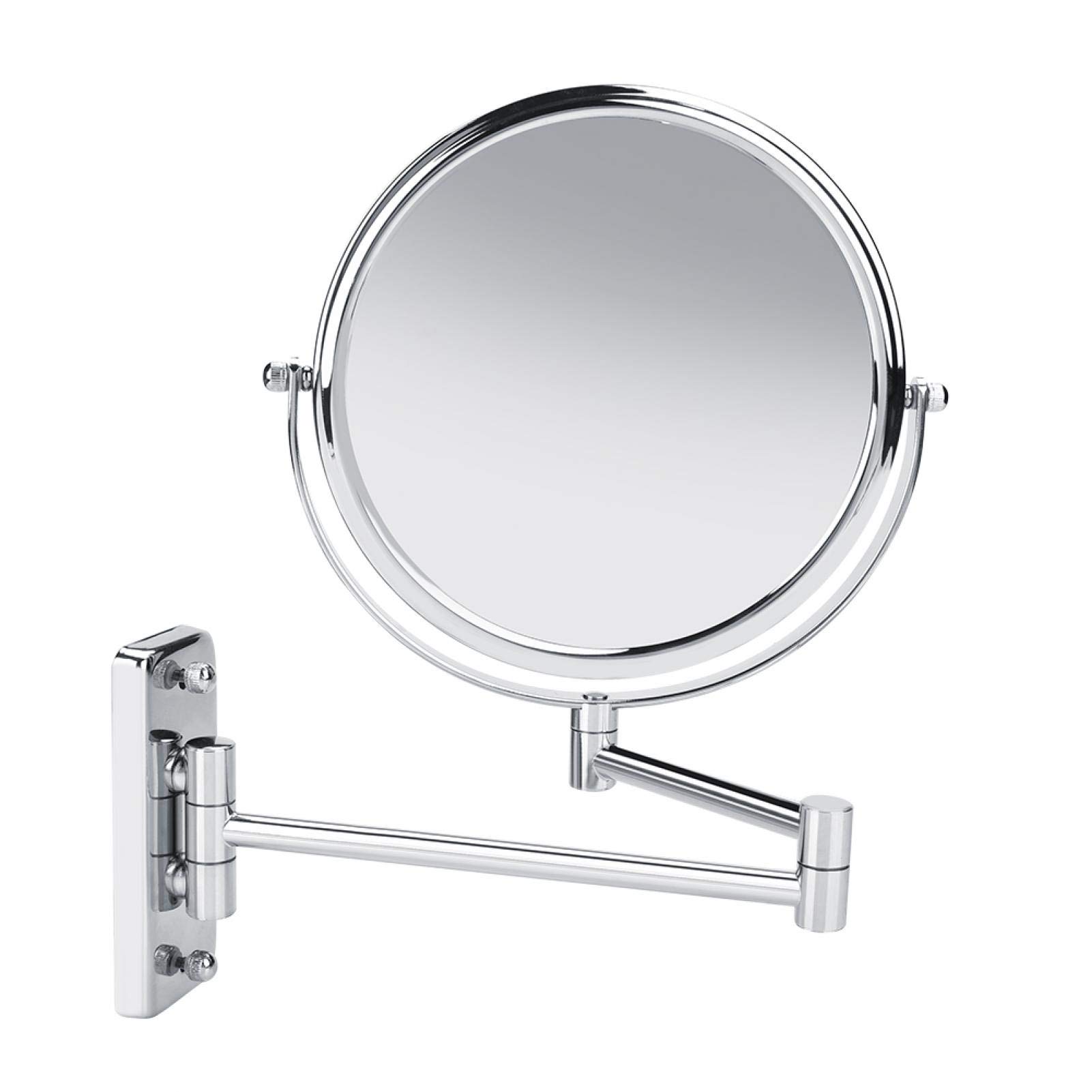 BTIHCEUOT Wall Mounted Makeup Mirror - Swivel Adjustable Vanity Mirror with HD Glass for Home, Hotel & Salon - Easy Installation Makeup Tool for Perfect Grooming & Styling