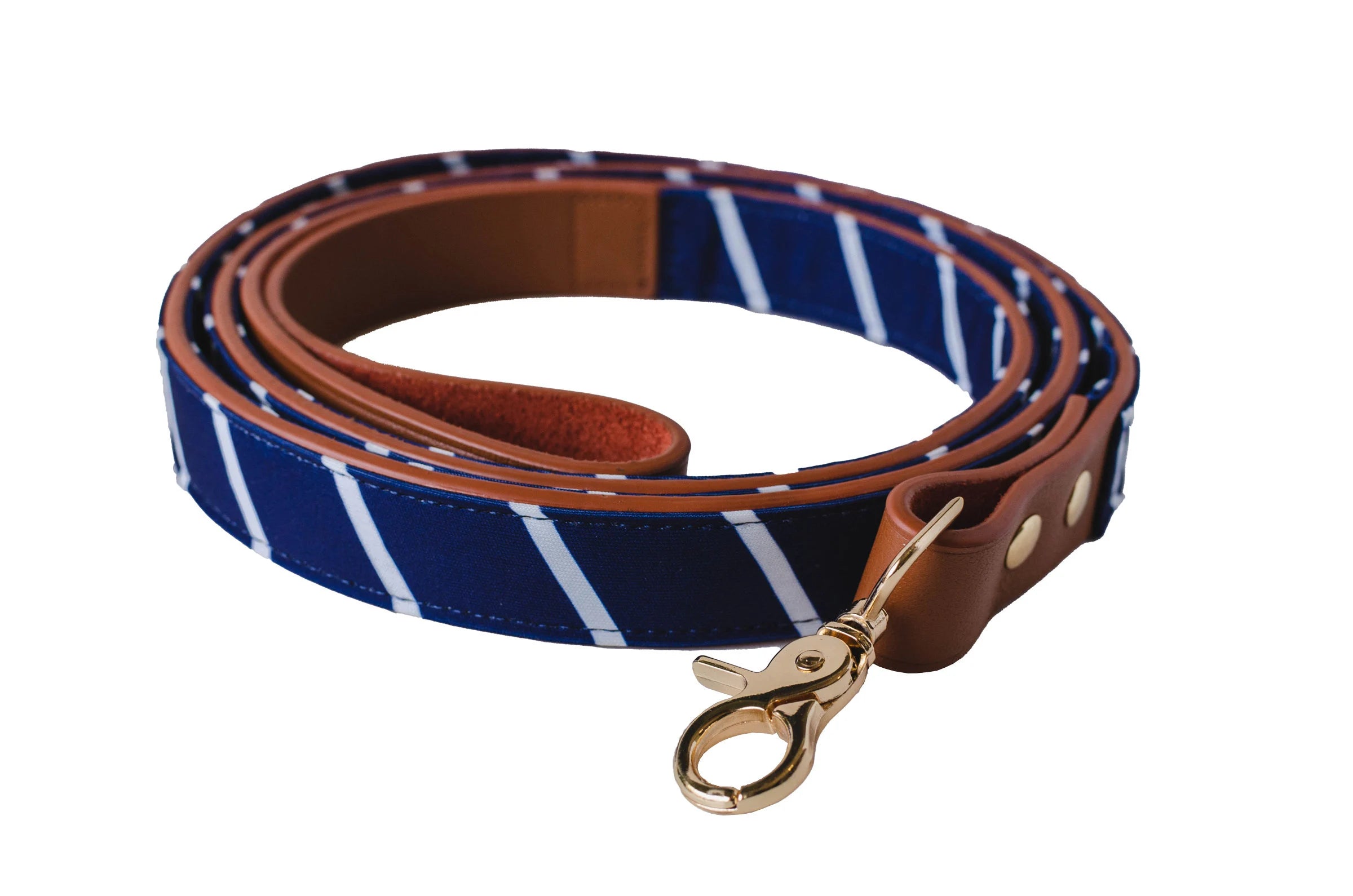 Reversible Silk and Leather Dog Leash - Premium Adjustable Pet Leash for Small & Large Dogs - Stylish & Durable for Walking, Training, and Outdoor Adventures