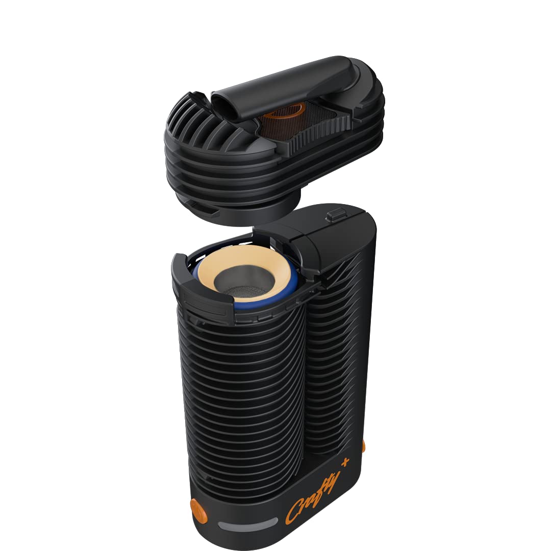 Storz & Bickel Crafty+ (Crafty Plus) 2022 Vaporizer - Latest Portable Dry Herb Vaporizer with USB-C Fast Charging & Ceramic Heating Chamber | Perfect for Home Use, Travel & Outdoor Activities