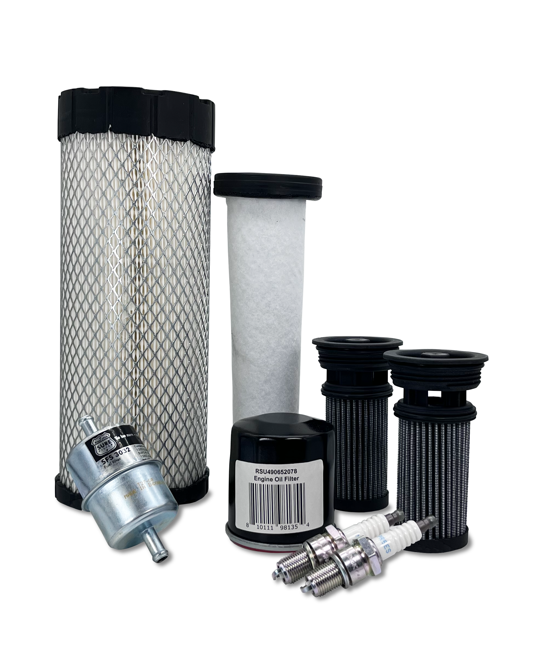 HERO® Maintenance Filter Kit for Exmark LZX921KA726 Lazer Z X Series Zero Turn Mower - Air Oil Fuel Filters Replacement - Perfect for Lawn Care & Landscaping Maintenance