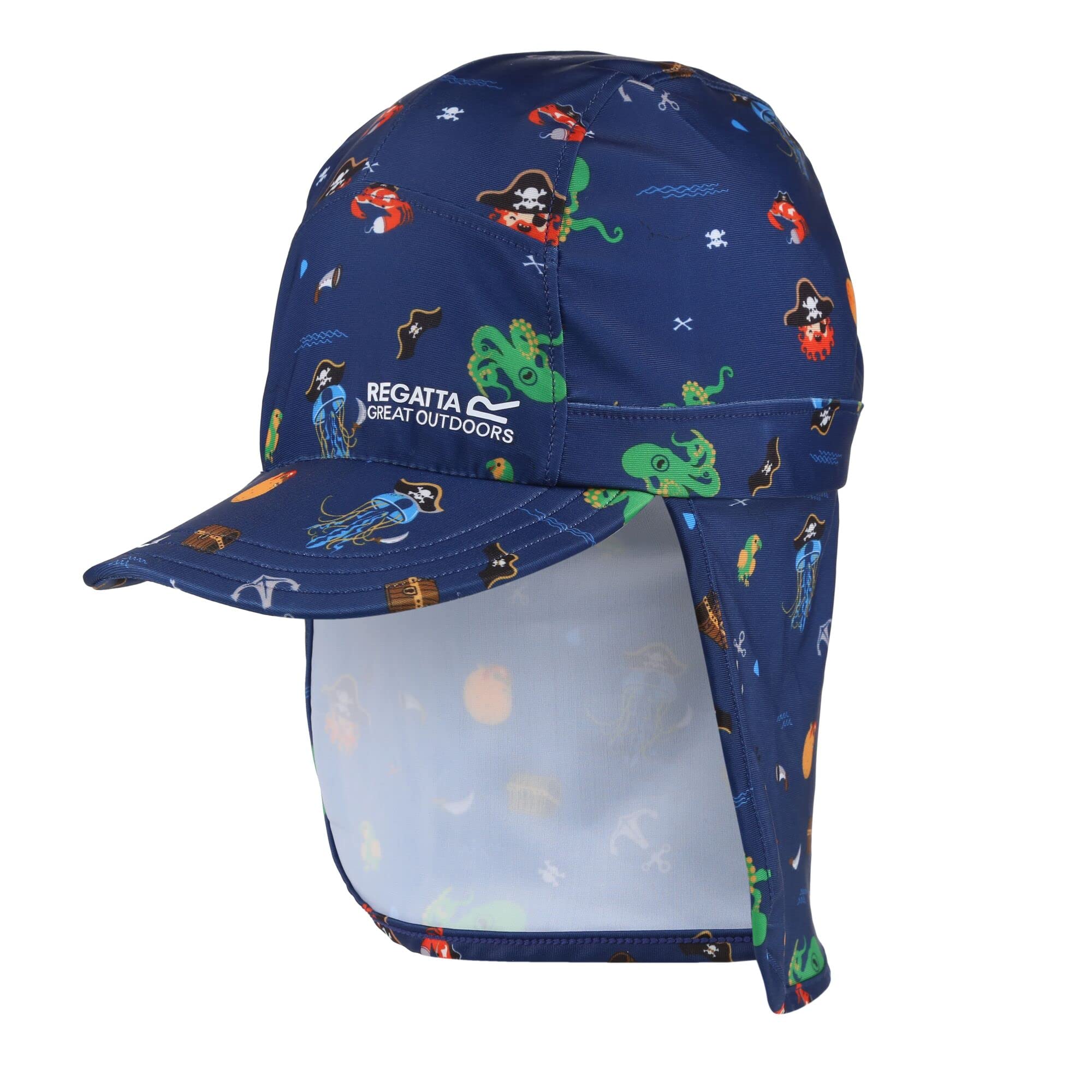 Regatta Great Outdoors Kids Sun Protection Cap - UV Protective Hats for Boys & Girls - Perfect for Beach, Hiking, and Outdoor Adventures