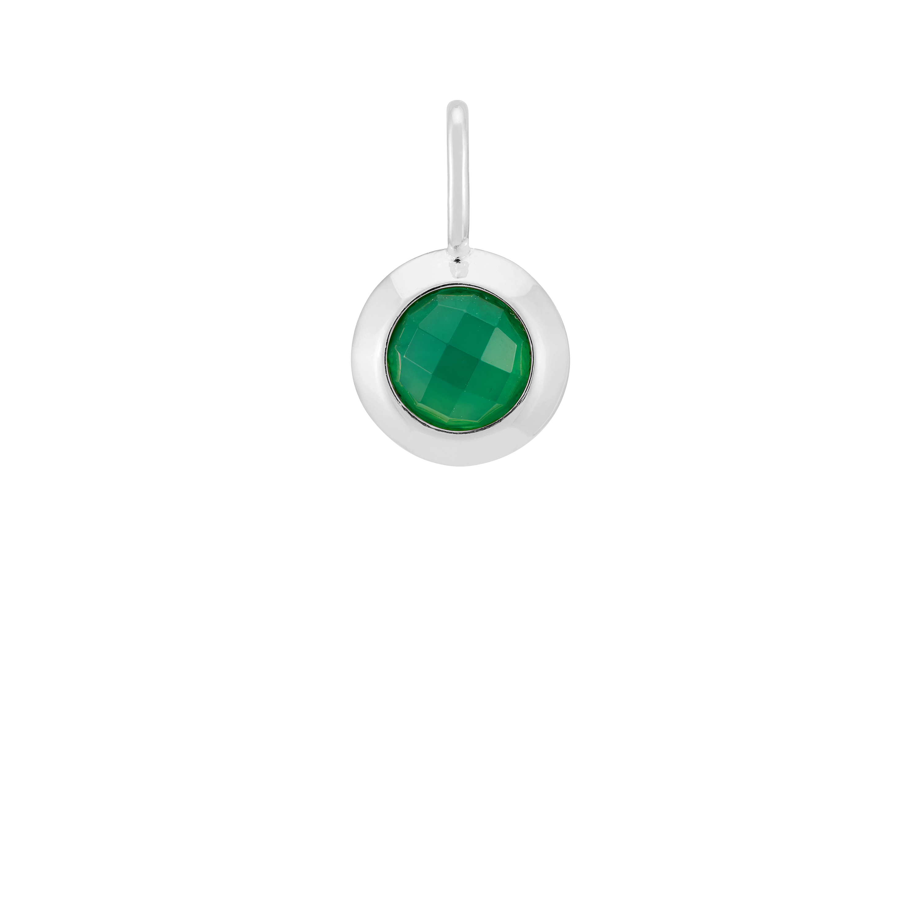 May Birthstone Charm - Elegant Emerald Jewelry for Necklaces & Bracelets - Perfect Gift for May Birthdays, Anniversaries & Special Occasions