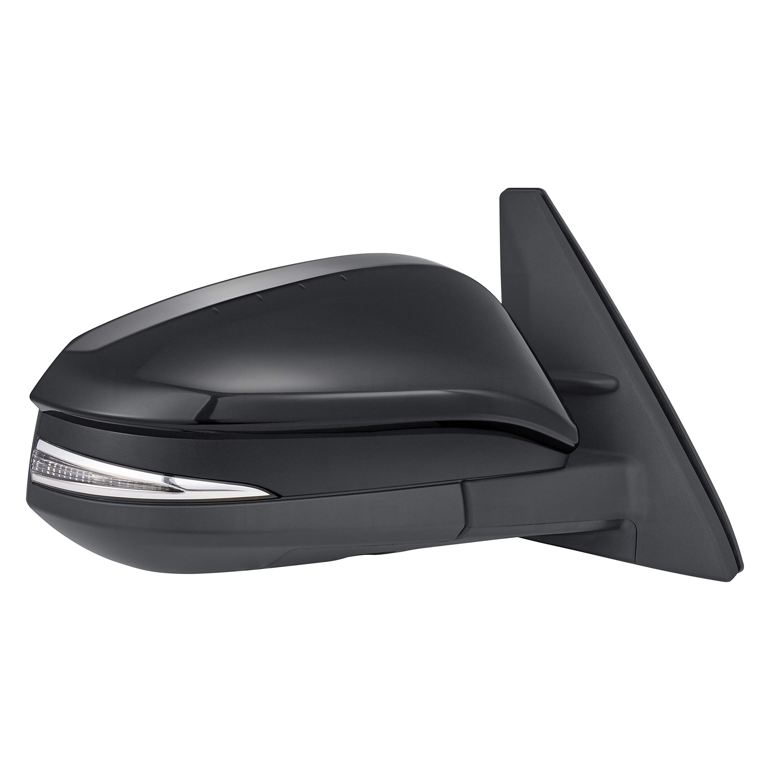 Replacement TO1321312 Passenger Side Power Heated Foldaway Mirror - Perfect for Ford, Chevy & Dodge Trucks & SUVs - Winter Driving & Parking Assistance
