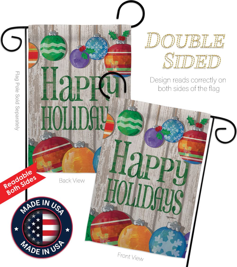 Breeze Decor Christmas Garden Flag Set 13