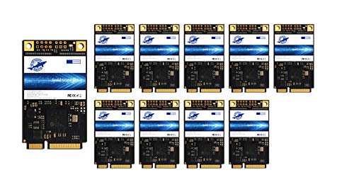 32GB mSATA SSD Internal Solid State Drive - High Speed Mini SATA Disk for Laptop, Desktop, Notebook - 10 Pack Bulk - Perfect for Gaming, Office Work & System Upgrades