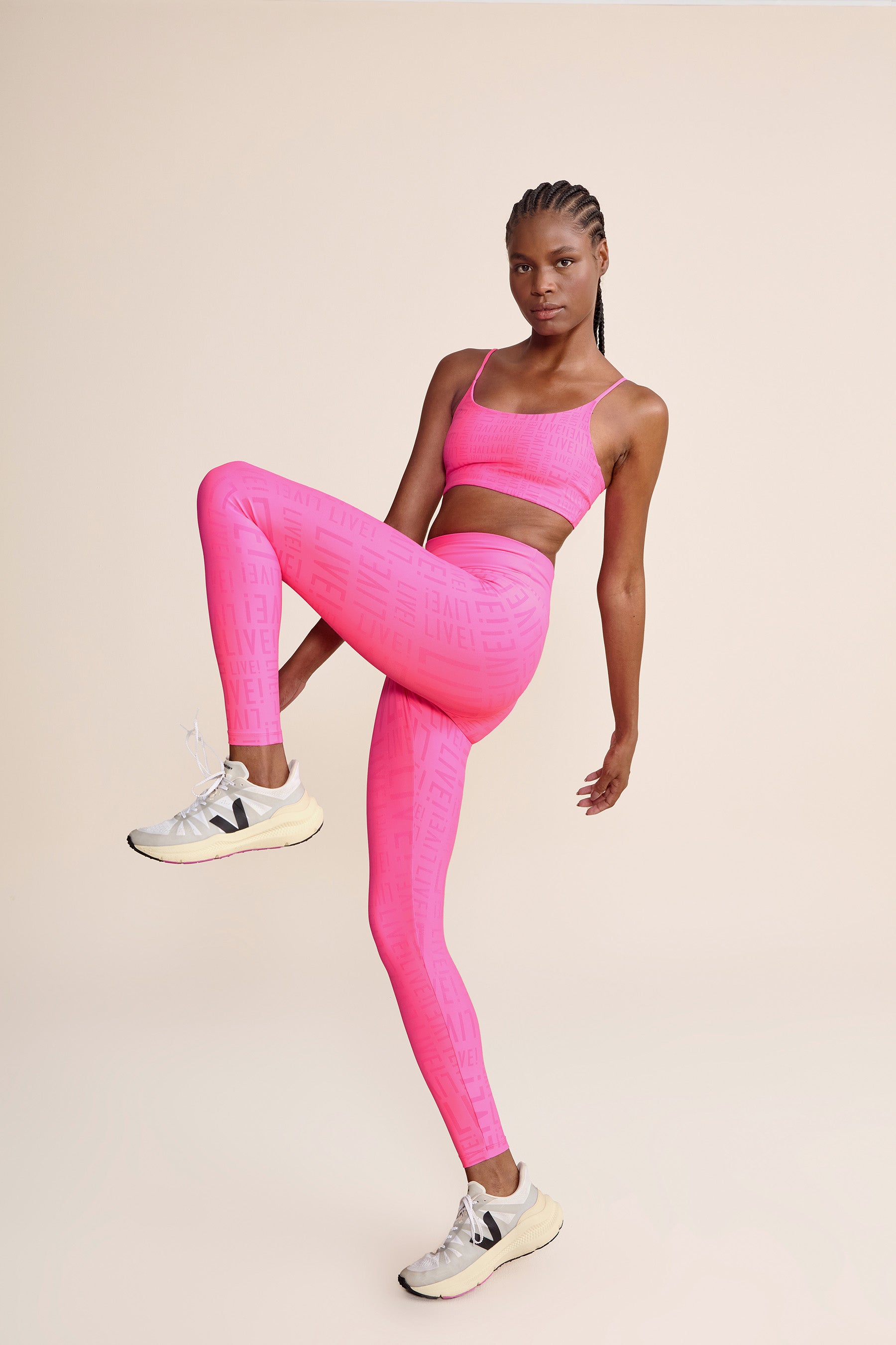 Live! Sense® Pro Leggings - High Waist Yoga Pants for Women, Breathable Workout Leggings with Pockets - Perfect for Yoga, Gym, Running & Everyday Wear