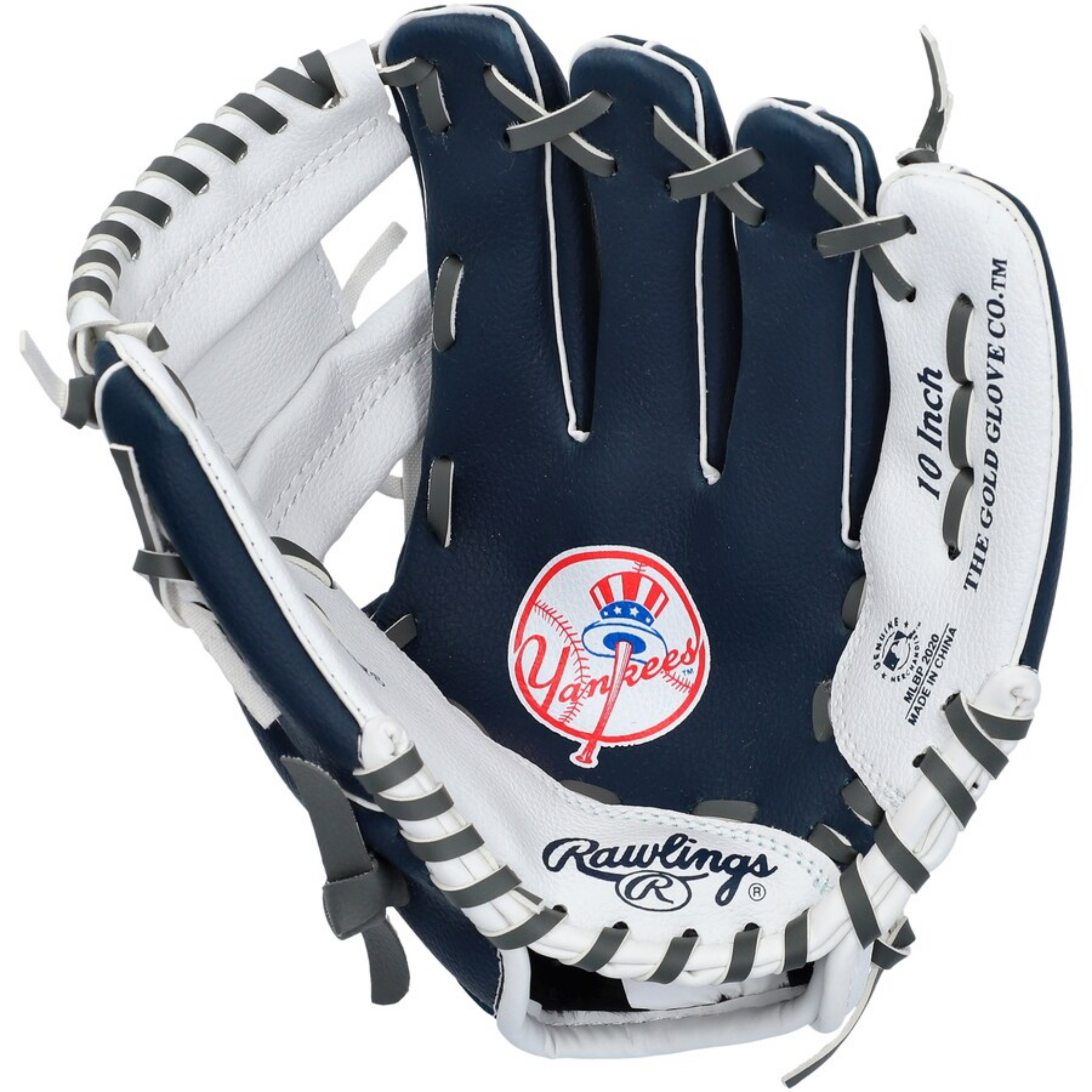 Rawlings New York Yankees Tee Ball Glove for Kids - 10