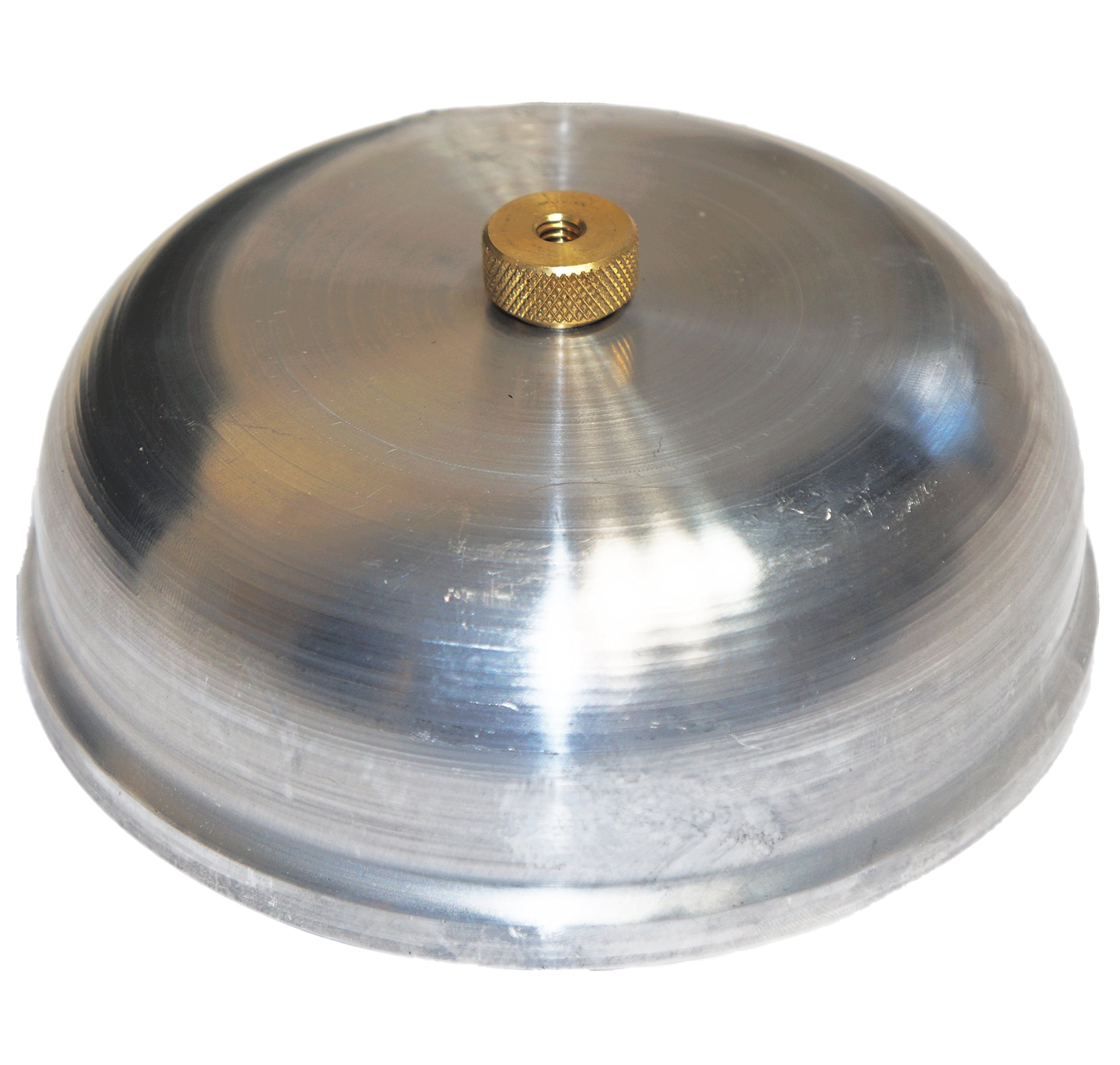 High-Quality Aluminum Pre-Cleaner Cover with Brass Knurled Nut - AB-554D | Durable Automotive & Industrial Air Filter Accessory for Trucks, Heavy Equipment & Machinery Maintenance