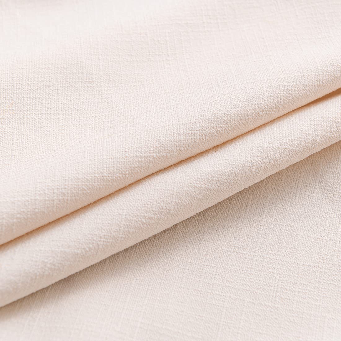 VCTOPS 2-Pack Cotton Linen Throw Pillow Covers with Fringe - Farmhouse Decorative Cushion Covers for Sofa, Couch, Bed & Car (Cream, 12x20 Inches) - Perfect for Living Room, Bedroom & Home Decor
