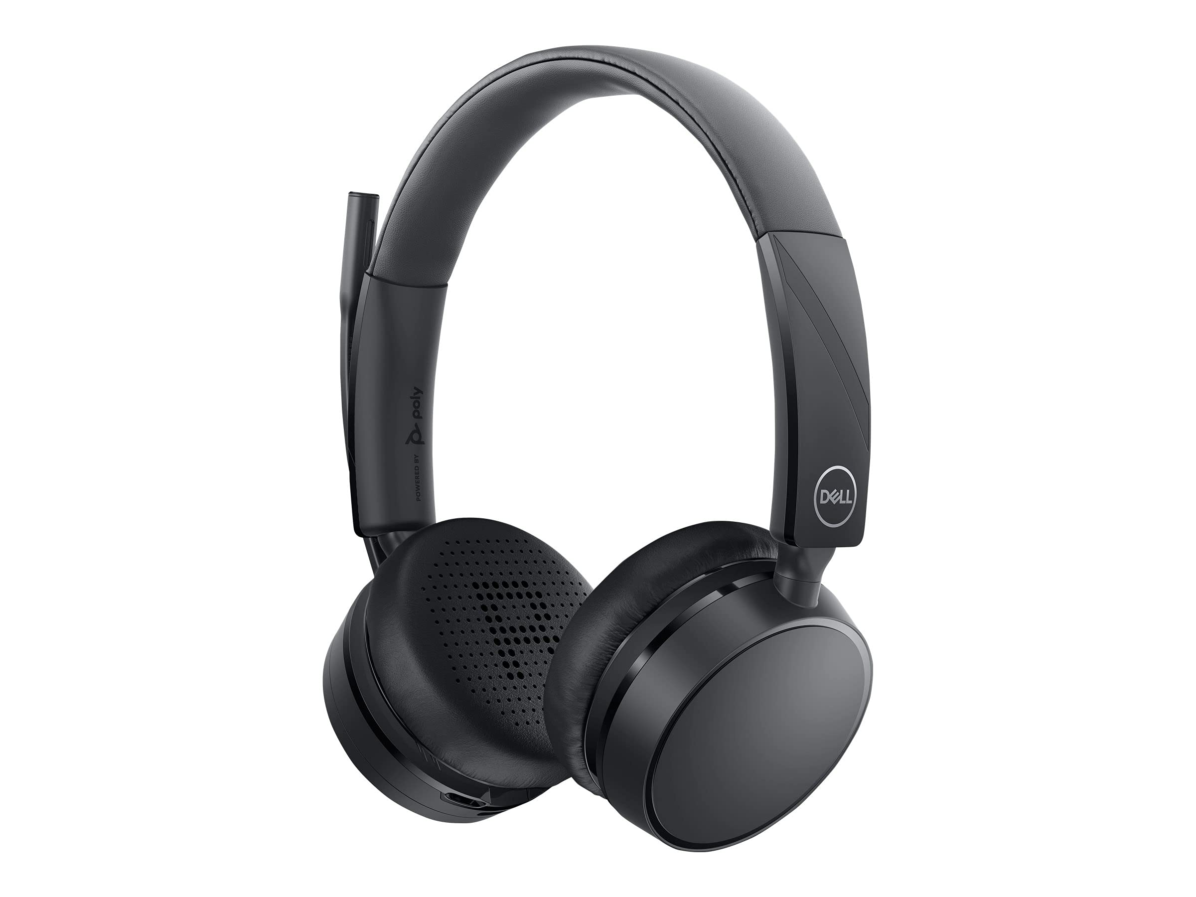 DELL WL5022 Wireless Bluetooth Headset with Noise Cancelling - Black for Office, Gaming & Remote Work