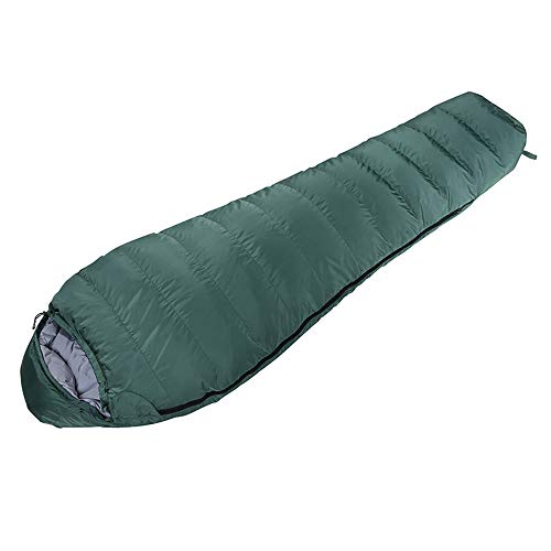 Ultralight Down Sleeping Bags for Adults - Waterproof & Temperature Locking Mummy-Style Camping Sleeping Bag for Winter Outdoor Adventures - Perfect for Backpacking, Hiking and Cold Weather Camping