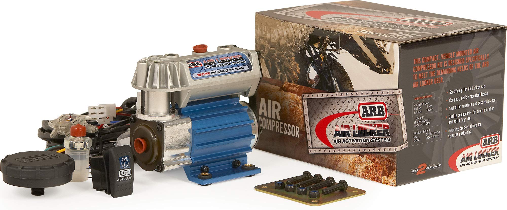 ARB CKSA12 Air Locker Accessories Kit - Heavy Duty Off-Road 4x4 Differential Locking System - Perfect for Jeep, Truck & SUV Off-Roading Adventures