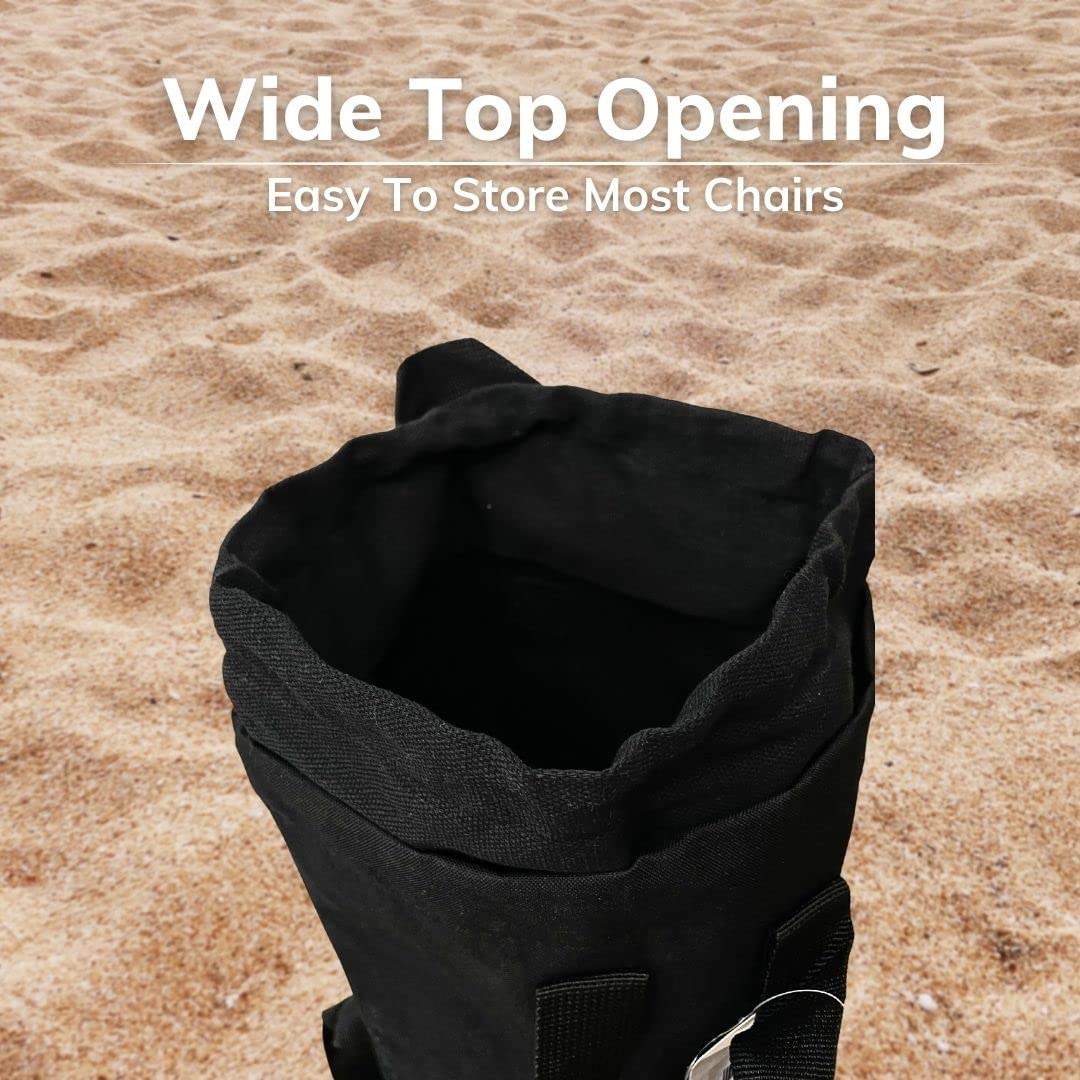 NGIL Camp Folding Chair Replacement Carry Bag - Durable Outdoor Chair Cover for Adults - Waterproof Camping Chair Storage Bag (No Chair Included) - Perfect for Camping, Hiking, Beach & Backyard Use