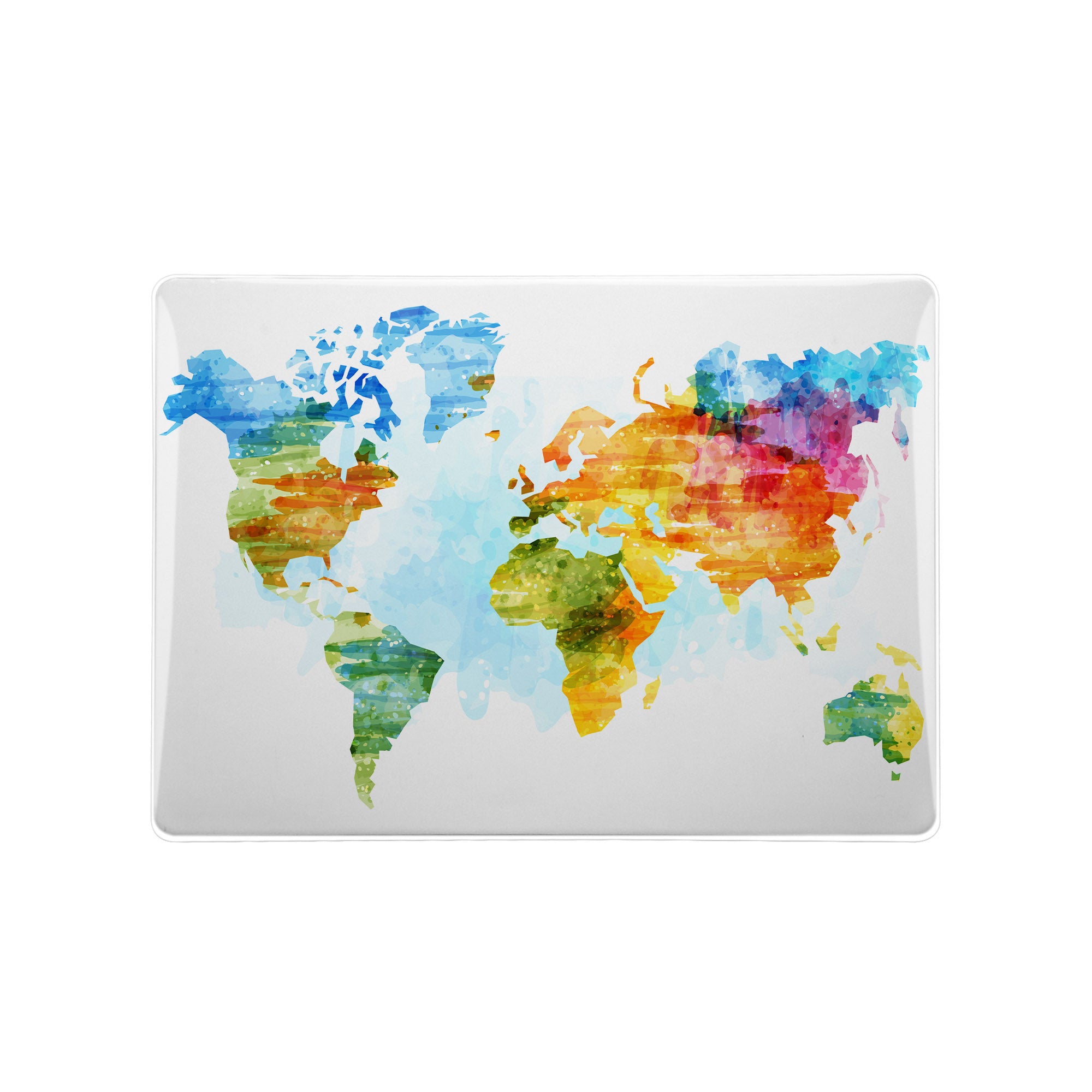Premium Surface Laptop Case with World Map Design - Durable Protective Cover for Microsoft Surface Laptop 1/2/3/4 - Perfect for Travel, Business & School Use