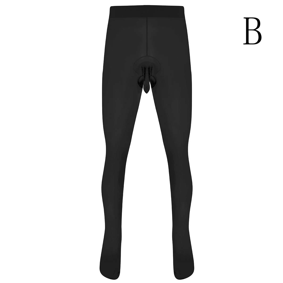 Sexy Open Crotch Pantyhose Bodysuit for Men - Stretchable Tight Body Stockings - Perfect for Roleplay, Cosplay & Intimate Wear