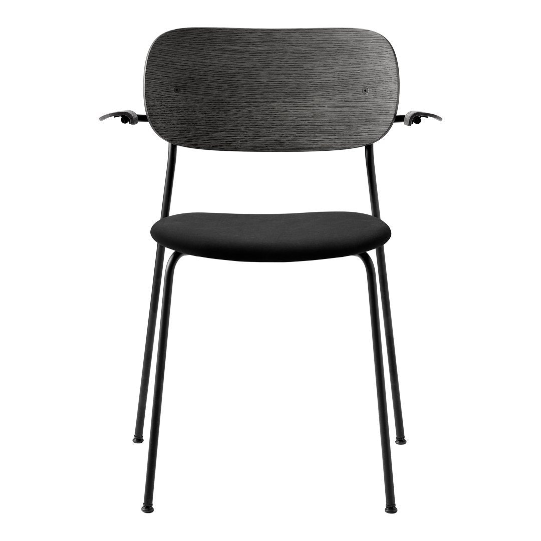 Modern Wooden Dining Chairs with Armrests & Upholstered Seats - Comfortable Kitchen, Dining Room, and Breakfast Nook Furniture for Home Decor