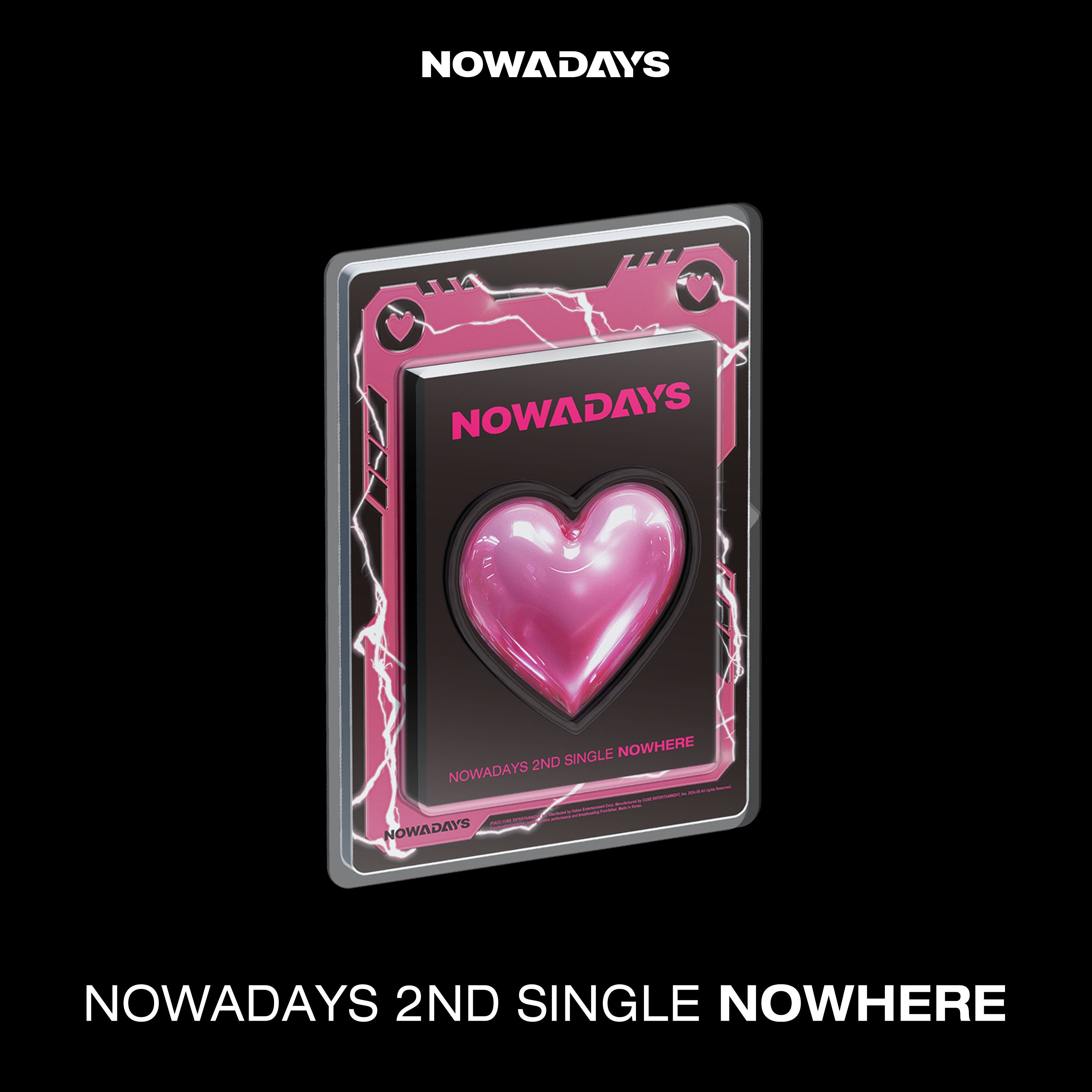 NOWADAYS 2nd Single Album 'NOWHERE' - K-Pop Music CD | Perfect for K-Pop Fans, Collectors & Gift Giving