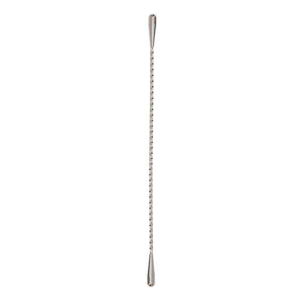 Cocktail Kingdom De Soto Double Teardrop Stainless Steel Stirrer 33.5 cm - Professional Bar Mixing Tool for Cocktails, Martinis & Stirred Drinks - Perfect for Home Bars & Bartenders