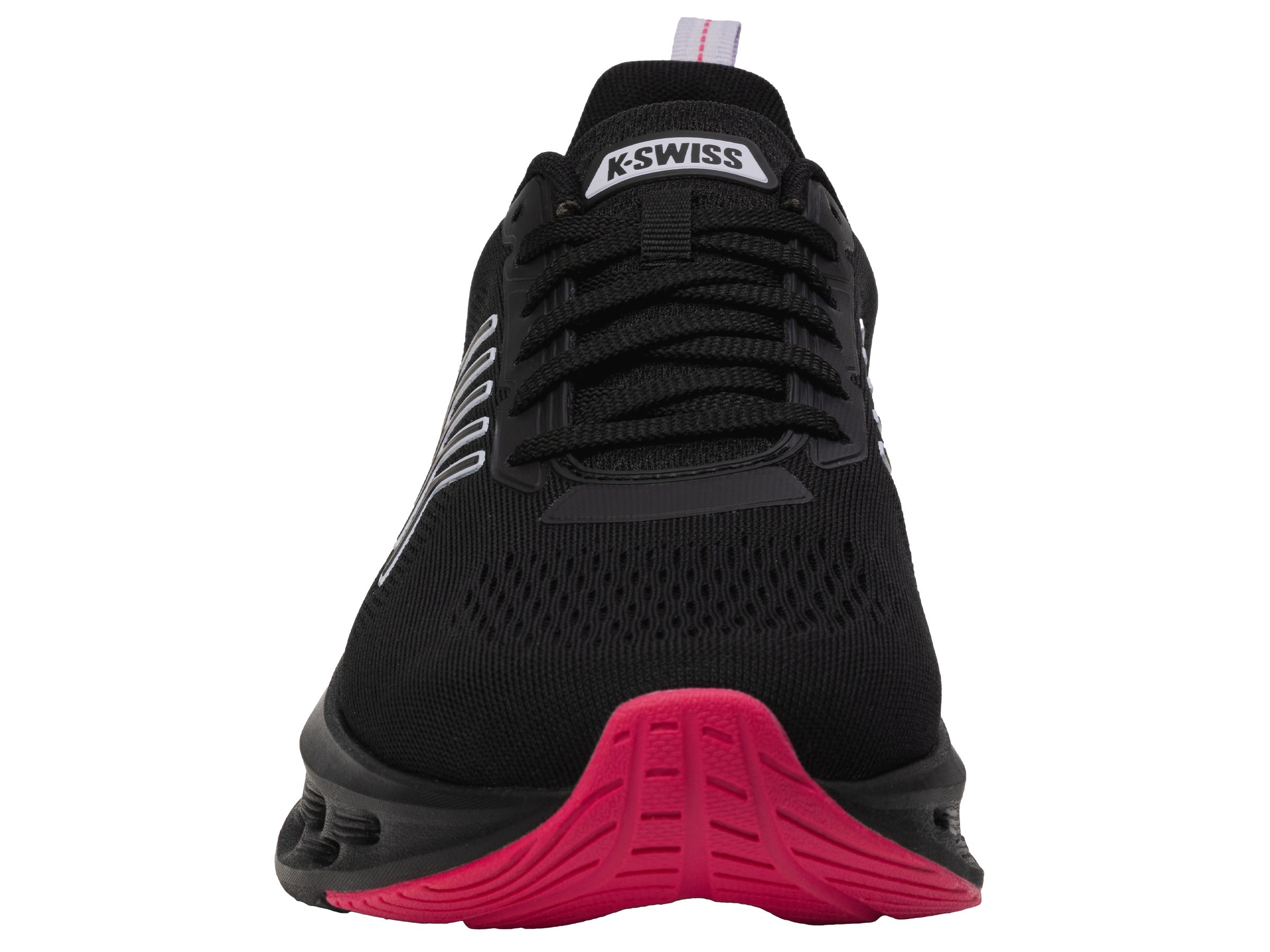 Melrose Tubes Lite Sneakers - Black/Lilac/Raspberry | Lightweight Comfortable Women's Shoes for Running, Walking & Casual Wear